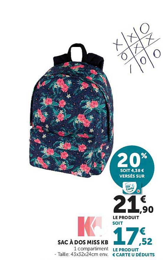 SAC À DOS MISS KB