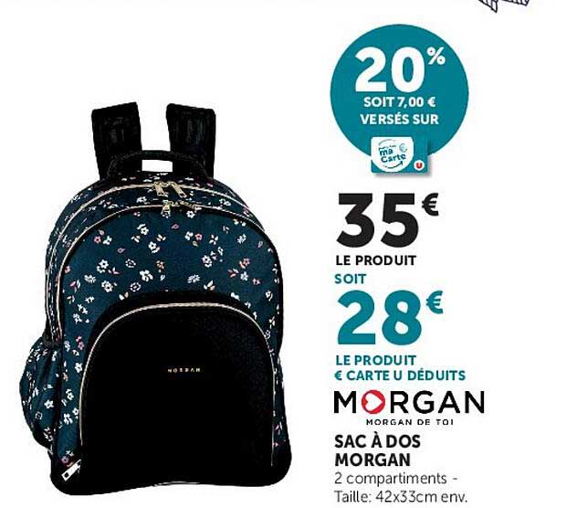 SAC À DOS MORGAN