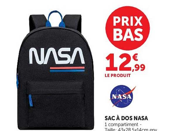 SAC À DOS NASA