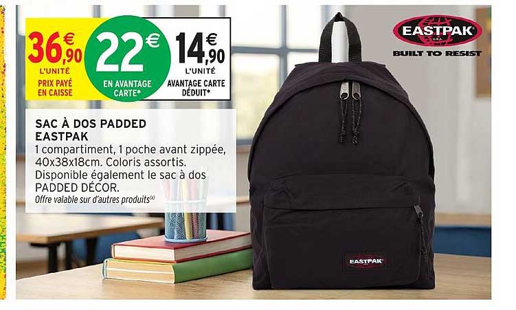 SAC À DOS PADDED EASTPAK
