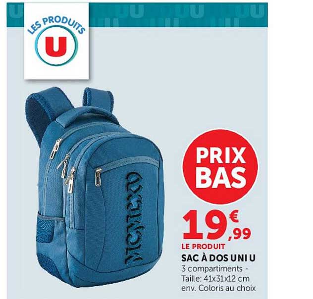 SAC À DOS UN I U