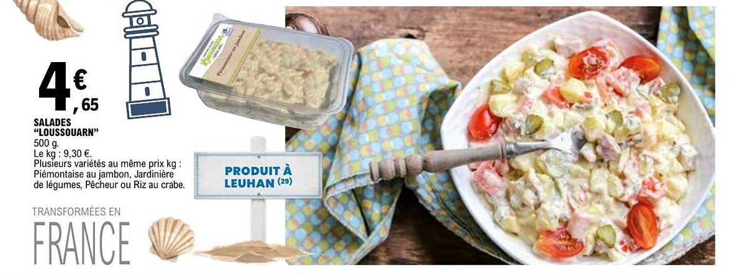 SALADES “LOUSSOUARN” 500 g.