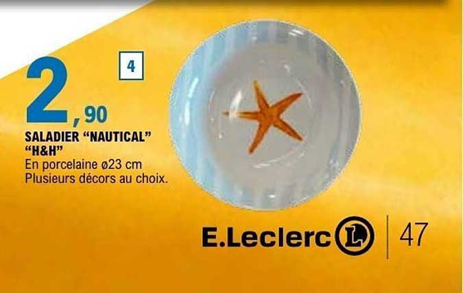 SALADIER “NAUTICAL” “H&H”
