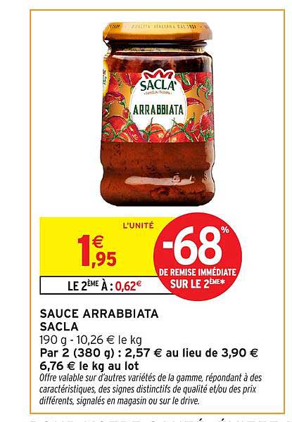 SAUCE ARRABBIATA SACLÀ