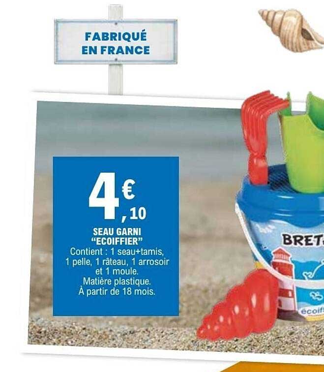 SEAU GARNI “ECOIFFIER”