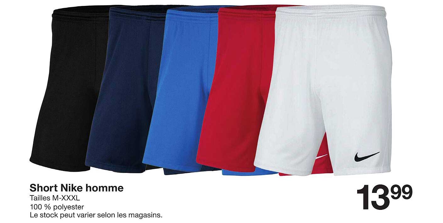 Short Nike homme