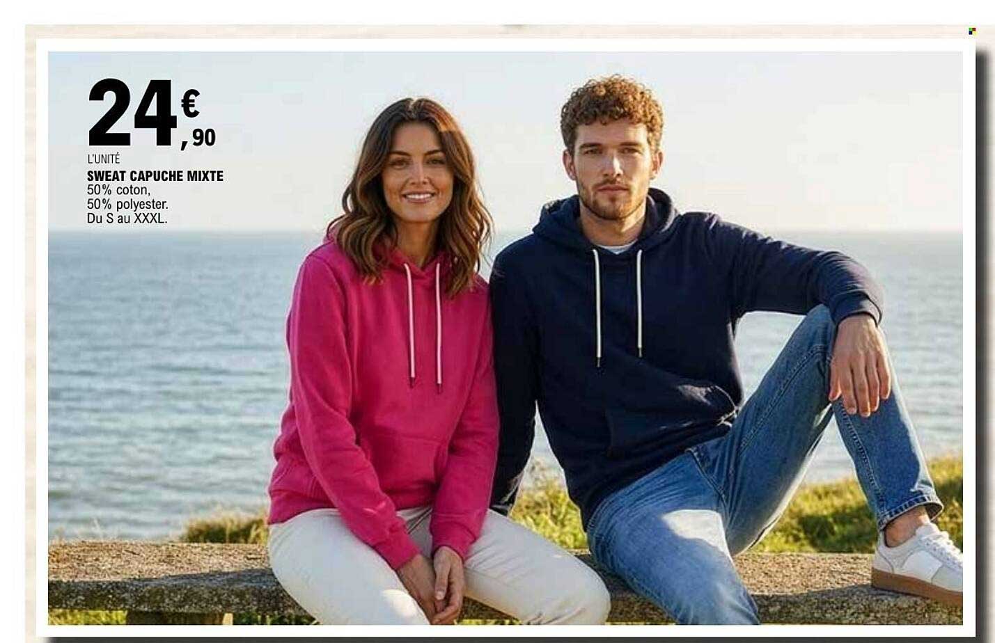 SWEAT CAPUCHE MIXTE