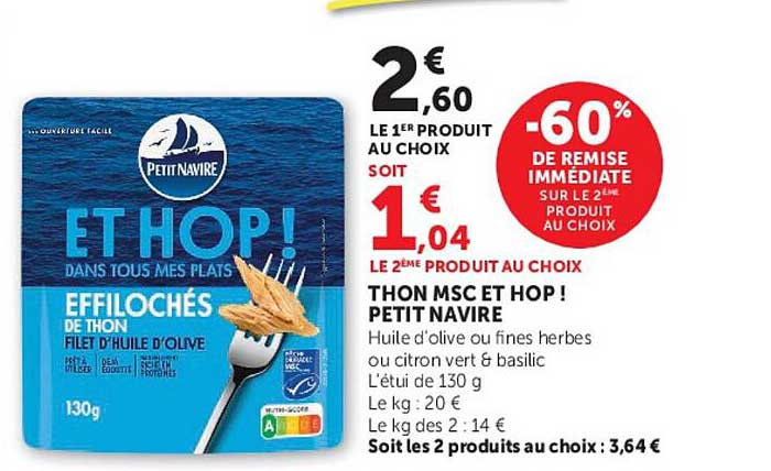 THON MSC ET HOP ! PETIT NAVIRE