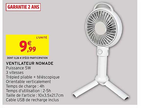 VENTILATEUR NOMADE