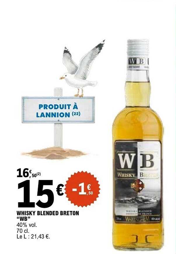 WHISKY BLENDED BRETON “WB”