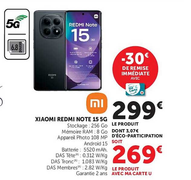 XIAOMI REDMI NOTE 15 5G