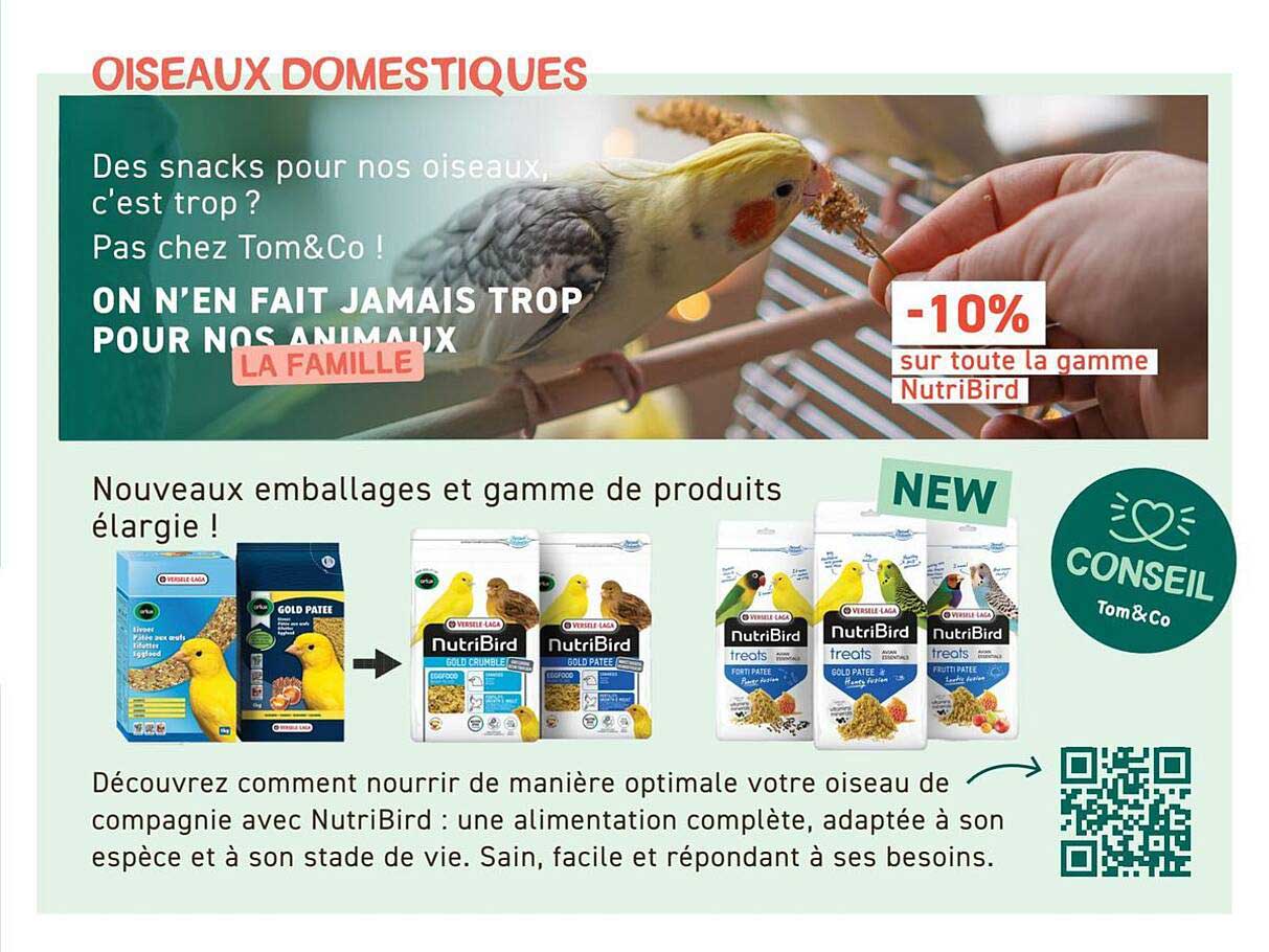 -10% sur toute la gamme NutriBird