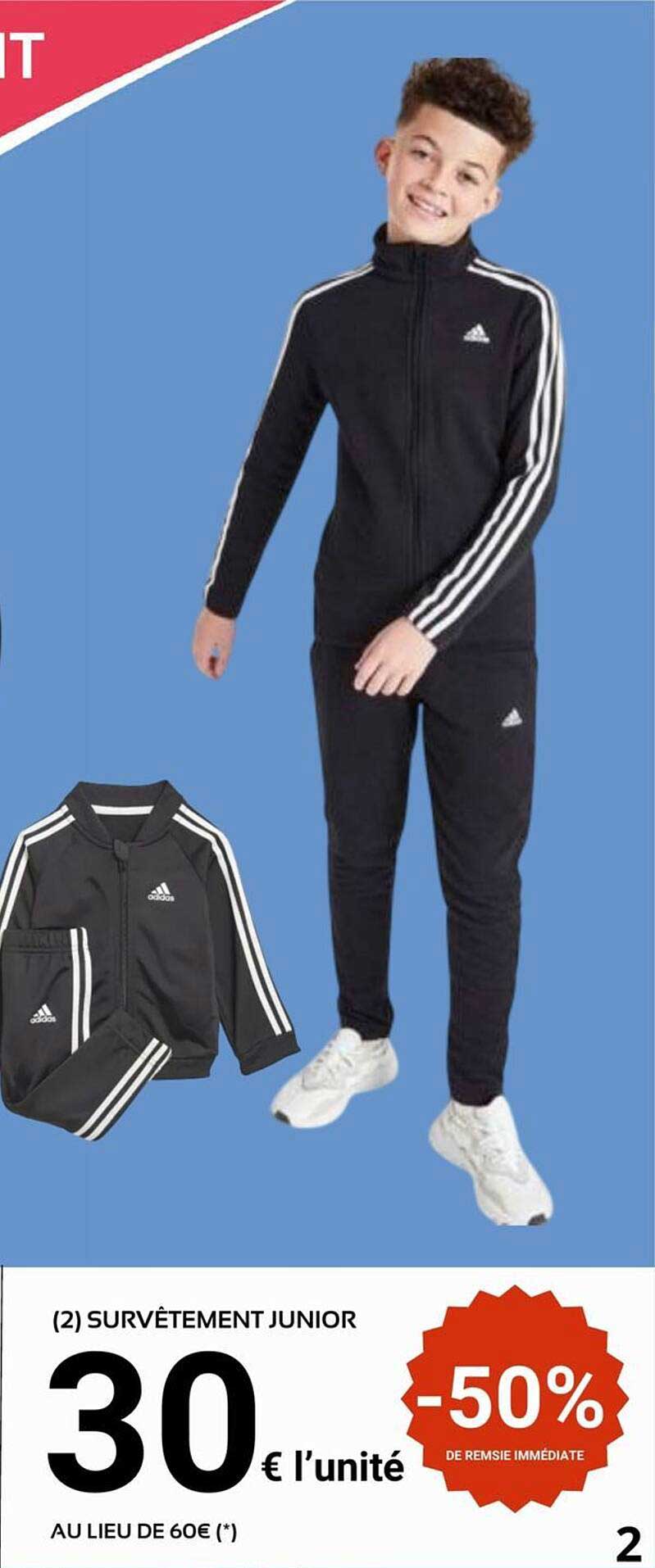 (2) SURVÊTEMENT JUNIOR