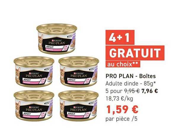 4+1 GRATUIT au choix**