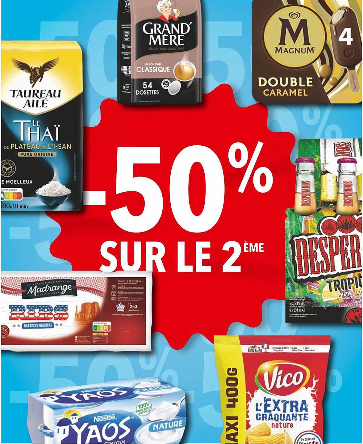 -50% SUR LE 2ÈME