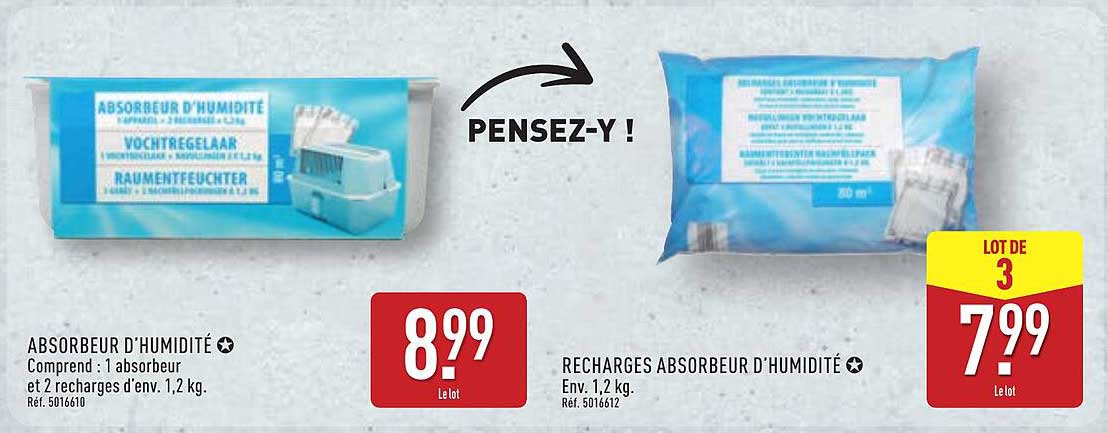 ABSORBANT D’HUMIDITÉ