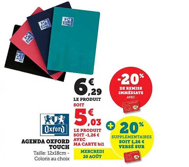 AGENDA OXFORD TOUCH