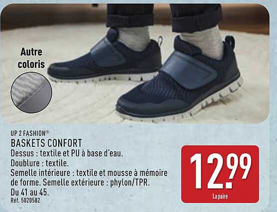 BASKETS CONFORT