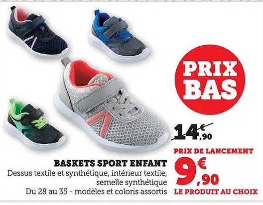 BASKETS SPORT ENFANT