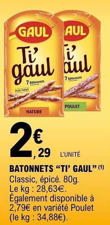 BATONNETS "TI' GAUL"