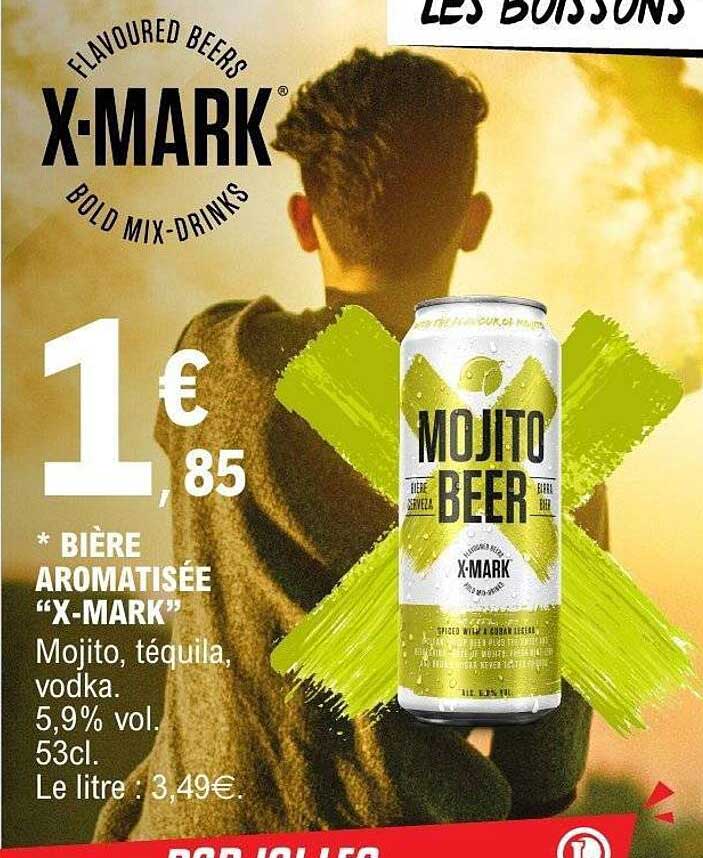 Bière aromatisée "X-MARK"
