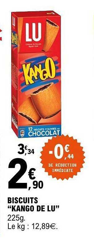 BISCUITS "KANGO DE LU"