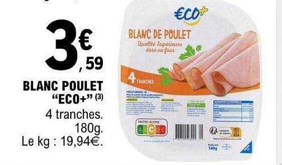 BLANC POULET "ECO+"