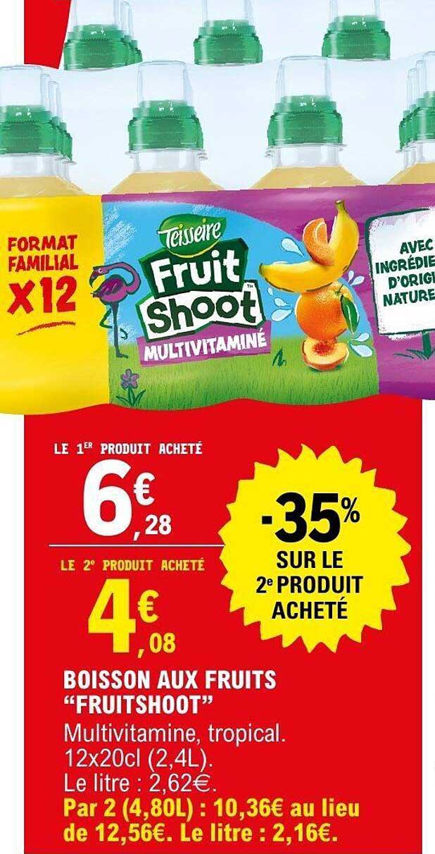 BOISSON AUX FRUITS "FRUITSHOOT"