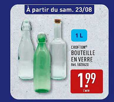 BOUTEILLE EN VERRE