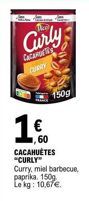 CACAHUÈTES "CURLY"