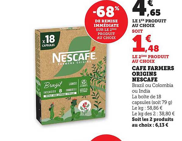 CAFÉ FARMERS ORIGINS NESCAFÉ