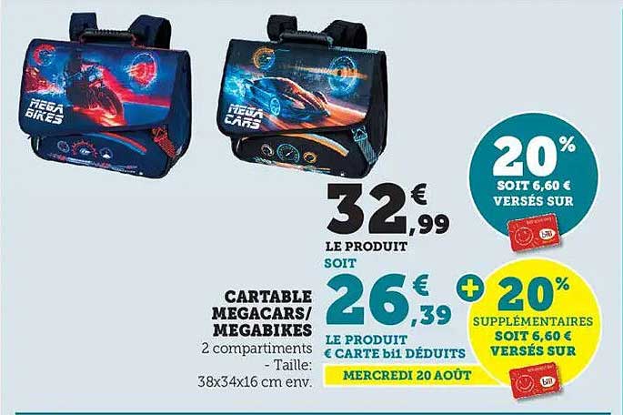 CARTABLE MEGACARS/MEGABIKES