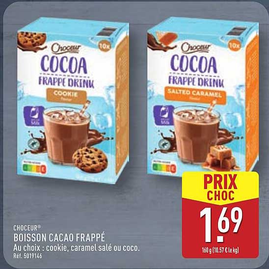 CHOCEUR® BOISSON CACAO FRAPPÉ