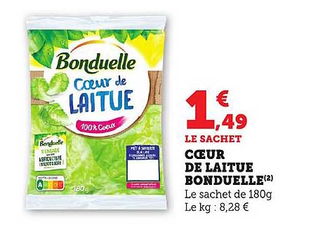 CŒUR DE LAITUE BONDUELLE