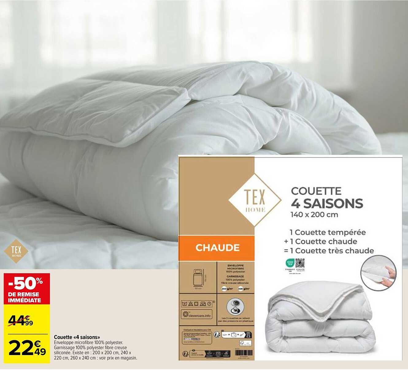 Couette 4 saisons