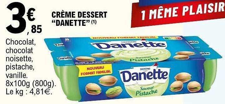 CRÈME DESSERT "DANETTE"