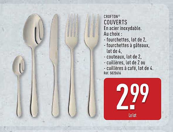 CROFTON® COUVERTS