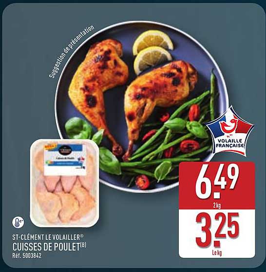 CUISSES DE POULET ST-CLÉMENT LE VOLAILLER®
