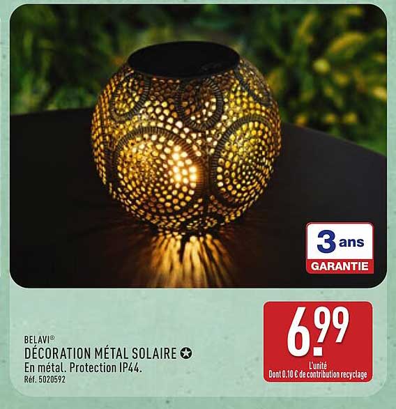 DÉCORATION MÉTAL SOLAIRE