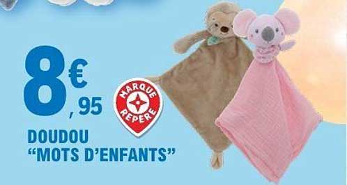 Doudou "Mots d'enfants"