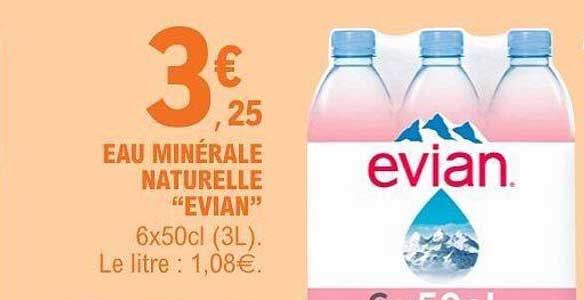 EAU MINÉRALE NATURELLE “EVIAN”