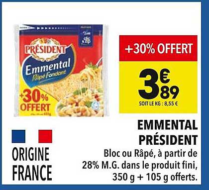 EMMENTAL PRÉSIDENT