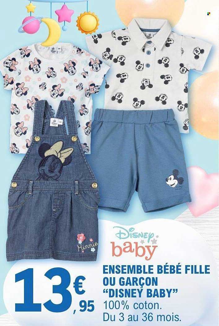 ENSEMBLE BÉBÉ FILLE OU GARÇON "DISNEY BABY"