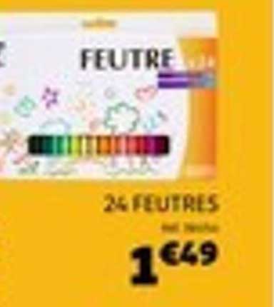 Feutres 24 Couleurs