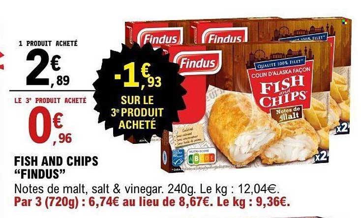FISH AND CHIPS "FINDUS"