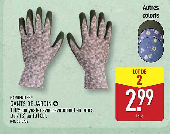 GANTS DE JARDIN