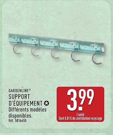 GARDENLINE® SUPPORT D'ÉQUIPEMENT