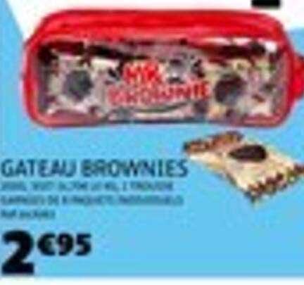 GATEAU BROWNIES