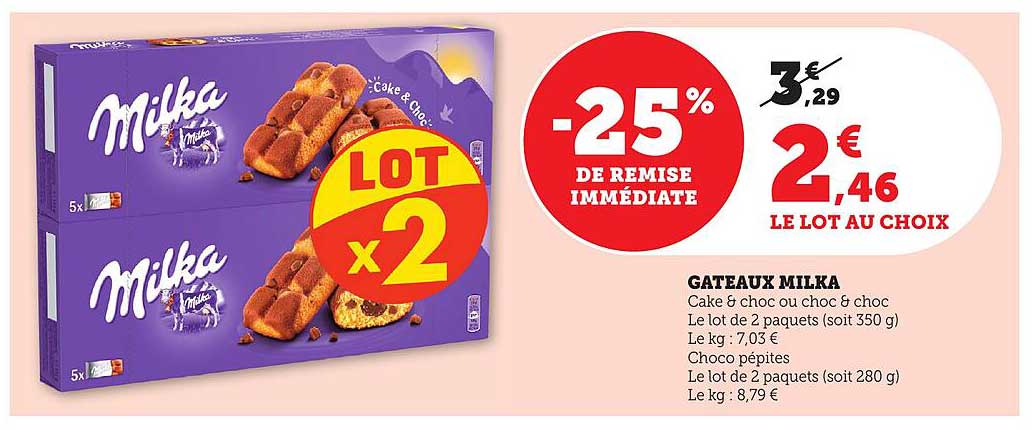 GATEAUX MILKA