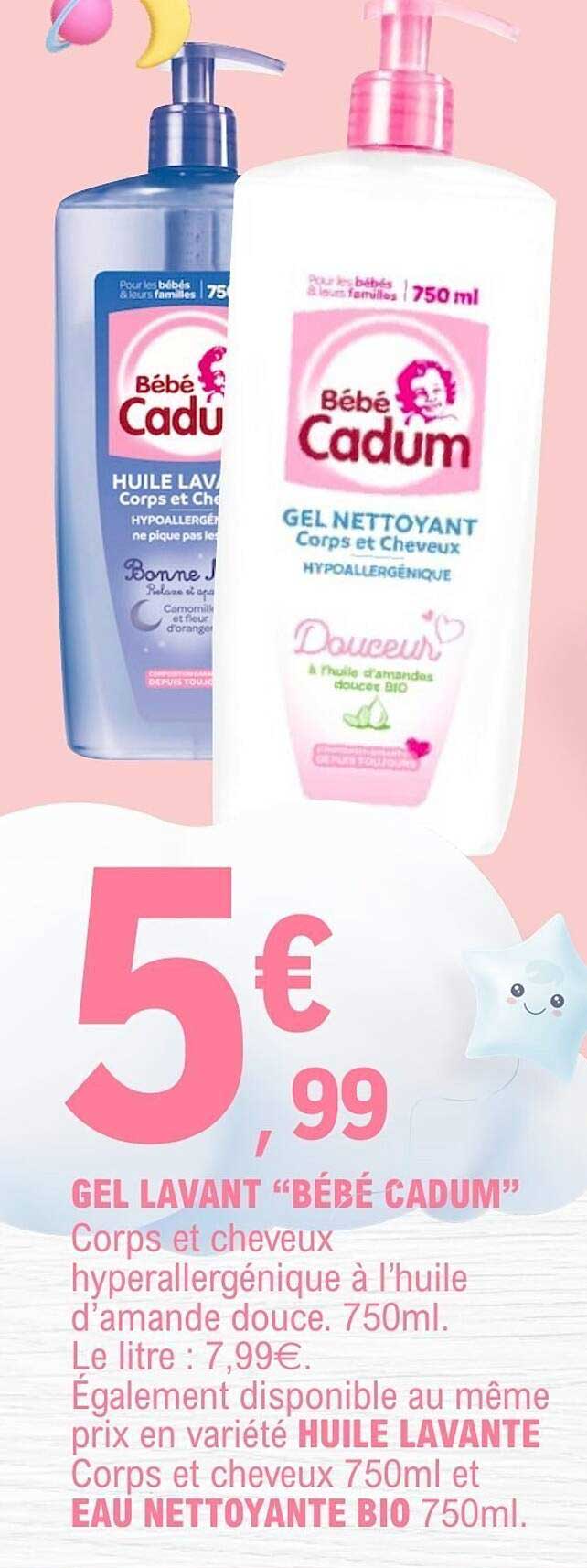 GEL LAVANT "BÉBÉ CADUM"